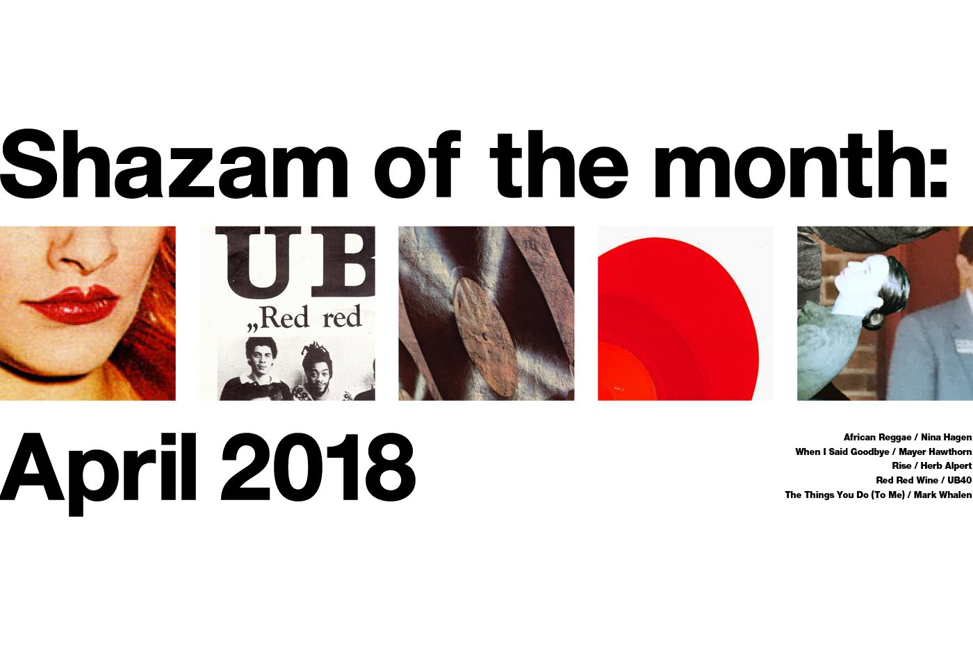 今月のShazam (April)